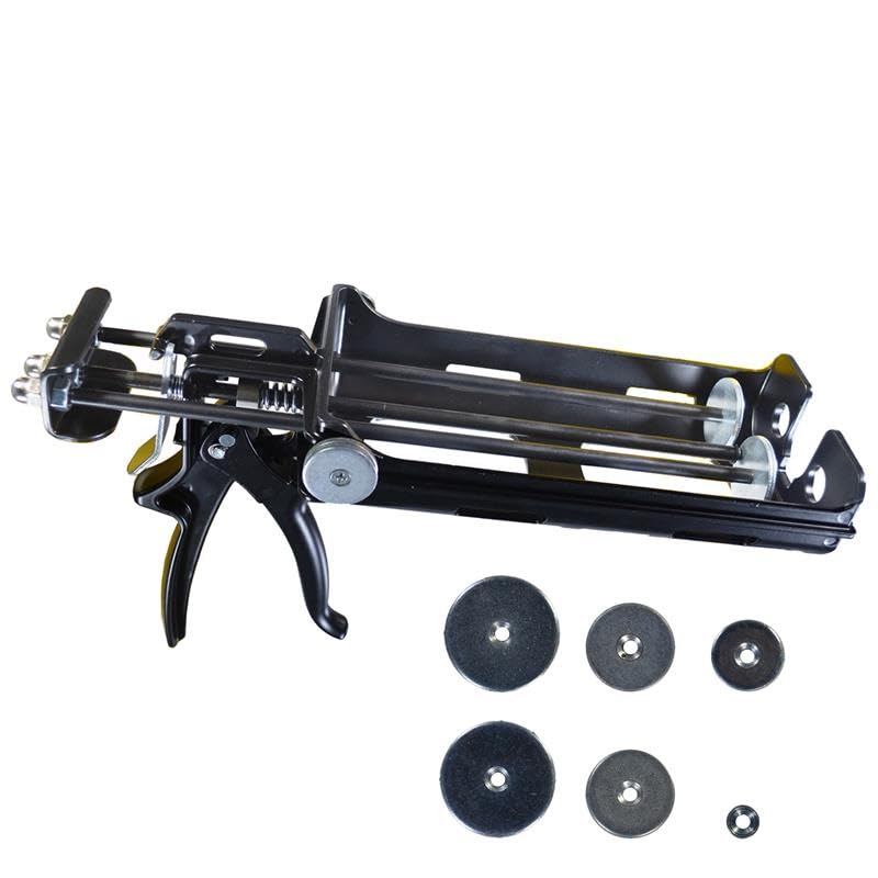 AWF PRO Dual Cartridge Epoxy Gun for 400mL, 450mL, 600 mL, 650 mL (1:1 and 2:1) Dual Component Cartridges â€“ 25:1 Thrust Ratio, Professional 2 Part Epoxy Gun - Image 1